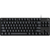 Logitech G413 TKL SE Mechanical Gaming Keyboard - Compact Backlit Keyboard with Tactile Mechanical Switches, Anti-Ghosting, Compatible with Windows, macOS - Black Aluminum(عربي) | G413 SE |